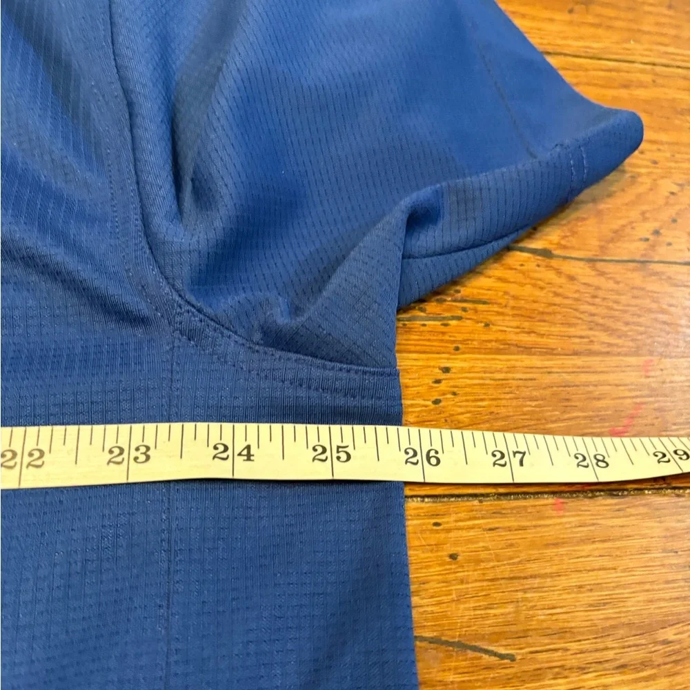 Cutter & Buck Men's Royal Blue DryTech Jacket Polo Shirt XXL - Picture 4 of 5